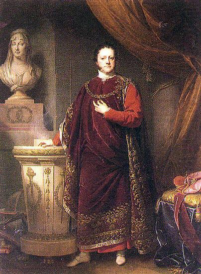 Portrait of Joseph II Johann, Prince of Schwarzenberg, unknow artist
